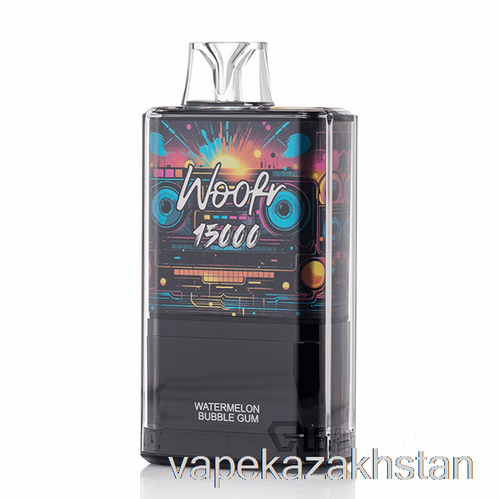 Vape Kazakhstan WOOFR 15000 Disposable Watermelon Bubblegum